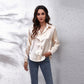 🎀Muttertag Sonderangebot 52% Rabatt🎁Elegantes Satinhemd für Damen