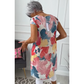💕55%  RABATT - Lockeres knielanges Kleid mit Schmetterlingsdruck