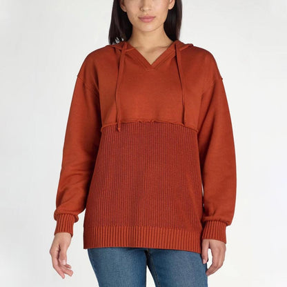 🔥 Einzigartiger und schicker Patchwork-Hoodie für Damen