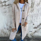 🧥🌸 Neuheiten – Mittellange Kapuzen-Strickjacke mit Taschen – bequem und vielseitig