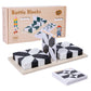 🎉🌸Kreatives Lernpuzzleset für Kinder in Schwarz und Weiß