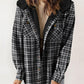 🔥HEISSER VERKAUF 49% RABATT🔥Damen Herbst und Winter verdickter Flanell langärmelige karierte Kapuzenjacke