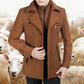 🎁Kostenloser Versand🔥😎Neuer Wollmantel für Herren mit Doppelkragen für Herbst und Winter