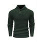 💜🔥Kauf 2 Artikel versandkostenfrei💜Herren Pullover mit strukturiertem Stehkragen