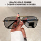 Polarisierte Sonnenbrille mit Farbwechsel
