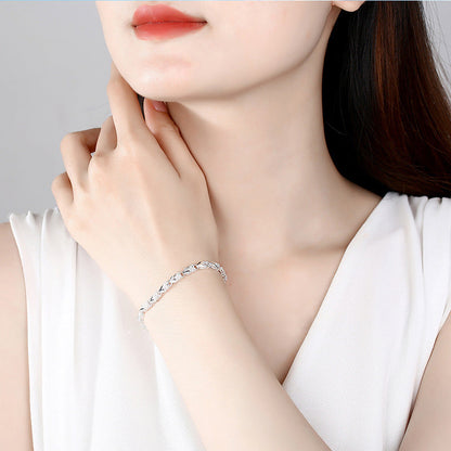 Produkt A💥Elegantes funkelndes Glücksklee-Armband🍀