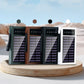 10000mAh tragbare Solar-Powerbank mit eingebautem Kabel und LED-Licht