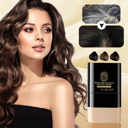 Instant-Haarfarbstift mit integriertem Kamm