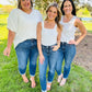 🔥Skinny Jeans in Übergröße mit Bauchkontrolle und hohem Stretchanteil🔥