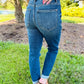 🔥Skinny Jeans in Übergröße mit Bauchkontrolle und hohem Stretchanteil🔥