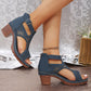 🔥Bequeme und stylische orthopädische Sandalen mit offenem Zehenbereich und hohem Absatz
