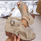 🔥Bequeme und stylische orthopädische Sandalen mit offenem Zehenbereich und hohem Absatz