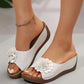 🌸 Zehenfreie Damen-Sandalen mit Blumenmuster – Gel-Einlage, Fußgewölbe-Stützung, rutschfeste Sohle. 💖