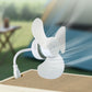Tragbarer, leiser Ventilator mit Ein-Knopf-Schalter