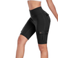 🍑💥 Hohe Taille Bikershorts für Damen – bauchkontrollierend, atmungsaktiv, weicher Stretch-Stoff. Ideal für Yoga & Sport
