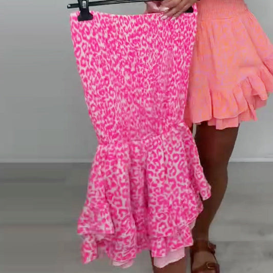 Lässiger trägerloser bedruckter Strampler