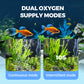 🐠 Für begrenzte Zeit zum halben Preis - Leise, leistungsstarke Aquarium-Luftpumpe mit Dual-Modus