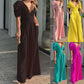 🌸✨ Damen Jumpsuits mit tiefem V-Ausschnitt & weitem Bein 💃