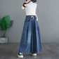 Vintage Wide Leg Denim Pants