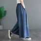 Vintage Wide Leg Denim Pants