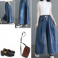 Vintage Wide Leg Denim Pants