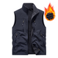 ⏰Zeitlich begrenzter Verkauf – 49 % RABATT🔥🧥 Herren Oversized Ärmellose Westenjacke mit Taschen