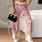 ⏳Begrenzte Zeit 50% Rabatt💥 Patchwork-Denim Elastische Bundweite Beine Hose✈️Kostenloser Versand bei 2 Einkäufen