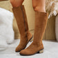 Modische kniehohe Stiefel für Damen
