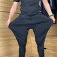 Zweiteiliges Sport-Set für Herren: Kurzarm-T-Shirt & Lange Hose🔥Kostenloser Versand🔥