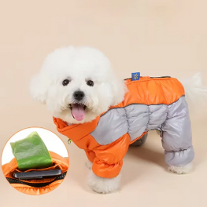 ❄️ Winterangebot: 50% Rabatt! – Wasserdichte reflektierende Winterjacke für kleine Hunde, warm gefüttert & bequem