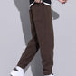 🔈🔈60% Rabatt🔥Herrenhose aus Cord mit verjüngtem Schnitt, Kordelzug und Taschen