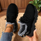 Warme, bequeme und atmungsaktive Damenschuhe