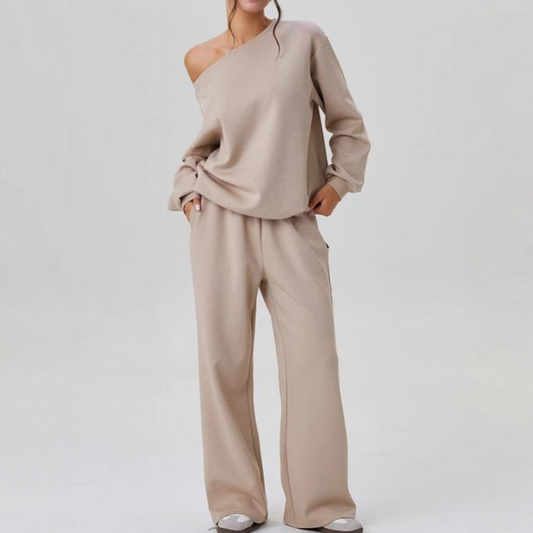 ✨ Neuheiten – Freizeit-Zweiteiler: Langarm-Pullover und Hose