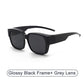 😎Polarisierte UV-Schutz-Sonnenbrille mit doppeltem Verwendungszweck✨