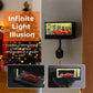🔥Infinity Mirror LED-Garagen-Schlüsselhalter