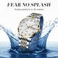 💼⌚Herrenuhr aus Edelstahl, wasserdicht, Business-Modell