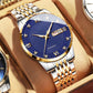 💼⌚Herrenuhr aus Edelstahl, wasserdicht, Business-Modell