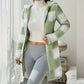 Women's Plaid Zip-Up Hooded Jacket