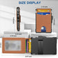💼 50% RABATT JETZT ! 💖 Schlanke Herren-Lederbrieftasche – Pop-up-Kartenhalter, RFID-Blockierung & Elegantes Design 🔒
