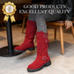 🎅 Festliche Vorratssale👢Damen Slouchy Boots bis zur mittleren Wade🎁