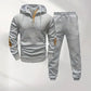Herren-Trainingsanzug mit strukturiertem Hoodie und Hose🔥Kostenloser Versand🔥