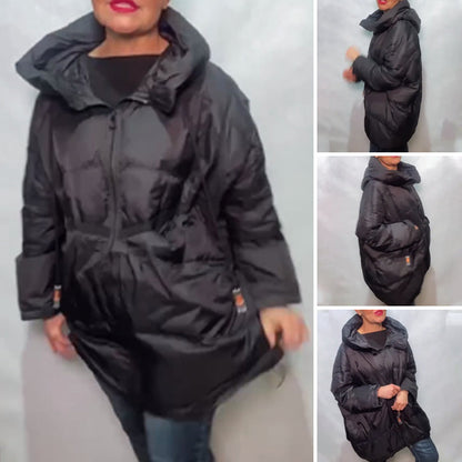 Große Damen Steppjacke mit Kapuze🔥Kostenloser Versand🔥