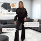 Damen-Zweiteiler: Lässiges Top & Weite Hose🎁🔥Kostenloser Versand