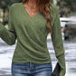🔥Black Friday Sale: 49% Rabatt🔥 Elegantes, lässiges Stricktop mit V-Ausschnitt für Damen🚀Versandkostenfrei