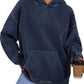 💥🎁Damen-Hoodie mit Acid-Wash-Effekt, oversized, langärmelig, Herbstmode-Sweatshirts