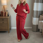 Damen-Glitzer-Zweiteiler: Pullover & Hose