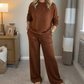 Damen-Glitzer-Zweiteiler: Pullover & Hose