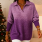 💎 Bestseller – Funkelnder V-Ausschnitt-Pullover – elegant und vielseitig