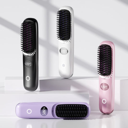 💖 2-in-1-Haarglätter und kabelloser Haarglätter mit LED-Anzeige💖NUR NOCH 55 % RABATT