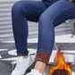📢🎉50% Rabatt!!!🛍️✨Damen High-Stretch-Plüsch-gefütterte Skinny-Jeans